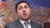 Armenia -- The state human rights ombudsman, Armen Harutiunian, at a news conference, 8Oct2010.