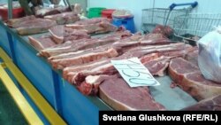 Цена на конину. Астана, 7 ноября 2013 года.