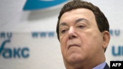Singer Iosif Kobzon is also a Russian lawmaker who has backed efforts to nominate President Vladimir Putin for a Nobel Peace Prize.