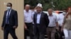 First President of Kyrgyz Republic Askar Akaev arrived in Kyrgyzstan / Kyrgyzstan