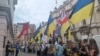 Протест біля Королівської опери в Конвент-Гардені, Лондон, проти виступів російської сопрано Анни Нетребко. 7 вересня 2025 року 