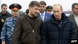 Рамзан Кадиров і Володимир Путін, 2008 рік