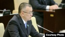 Сенатор Берик Имашев. Фото предоставлено пресс-службой сената парламента Казахстана.