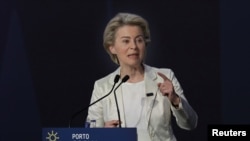 Եվրահանձնաժողովի նախագահ Ուրսուլա Ֆոն դեր Լայենը, 7-ը մաիսի, 2021թ.