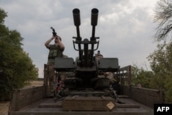 Мобільна установка ППО, що стоїть на озброєнні 59-ї бригади ЗСУ