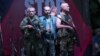 Александр Бородай (в центре), бывший премьер-министр "ДНР"