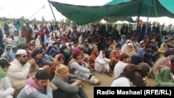 د جانيخېلو اوسېدونکو په تيرو وختونو کې د خپلو غوښتنو لپاره پرلت وهلی وو ـ انځور له ارشيفه 