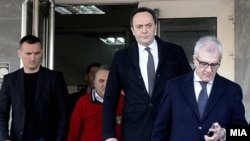 Сашо Мијалков на суд. Архивска фотографија. 