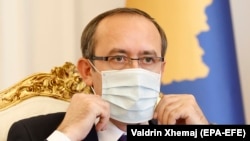 Կոսովոյի վարչապետ Ավդուլա Հոթին, Պրիշտինա, 24-ը հուլիսի, 2020թ. 
