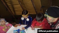 Школьный чум должен помочь сохранению языка и культуры кочевых народов