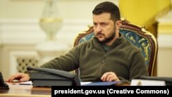 Украинскиот претседател Володимир Зеленски 