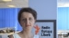 Raluca Răducanu în studioul Europei Libere la Chișinău