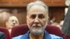 Former Mayor of Tehran Mohammad Ali Najafi in court earlier this month. 