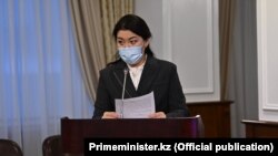 Министр здравоохранения Казахстана Ажар Гиният. Архивное фото