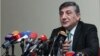 Armenia -- Former parliament member Khachatur Sukiasian at a press conference, Yerevan, 14Mar2012