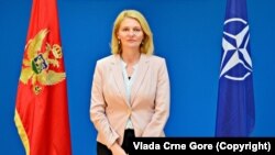 Ministrica odbrane Crne Gore Olivera Injac