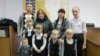 Belarus - Sviatlana Aleksievich helped family of many children. Minsk, 27Oct2016