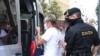 Belarusian police have detained dozens of journalists in recent days. (file photo)