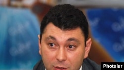 Armenia -- Eduard Sharmazanov, spokesman for the governing Republican Party of Armenia, undated.