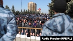 Митинг в Ингушетии в марте 2019 года