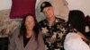 Michael White in an undated photo with his mother 