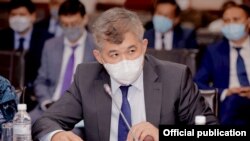Бұрынғы денсаулық сақтау министрі Елжан Біртанов. 