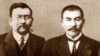 Лидеры партии «Алаш» Ахмет Байтурсынулы (слева) и Алихан Букейхан (справа). 