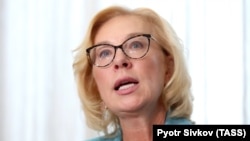Уповноважена Верховної Ради з прав людини Людмила Денісова
