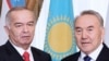 Президенты Ислам Каримов и Нурсултан Назарбаев в Астане. 22 апреля 2008 года. 