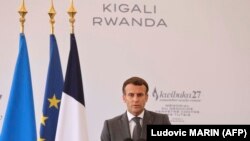 ემანუელ მაკრონი რუანდაში