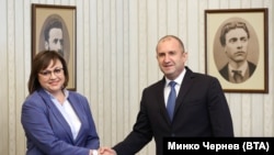 Румен Радев и Корнелија Нинова