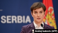 Српската премиерка Ана Брнабиќ