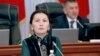 Аида Салянова в парламенте. 17 апреля 2014 года. 