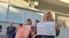 Anti-Corruption Foundation protest in front of Montenegrin Government in Podgorica 