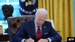 ԱՄՆ նախագահ Ջո Բայդենը, Սպիտակ տուն, Վաշինգտոն, 28 հունվարի, 2021թ. 