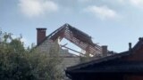 Повреждения в Польше в результате попадания дрона