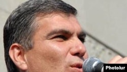 Armenia -- Opposition leader Aram Sarkisian, undated.