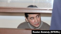 Murat Ospanov during his trial on February 13, when the court ordered him to pay a $6 million fine.