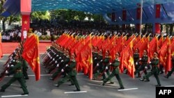Вайсковы парад у Віетнаме, архіўнае фота