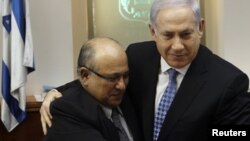 Prime Minister Benjamin Netanyahu (right) and Meir Dagan haven't always seen eye to eye.